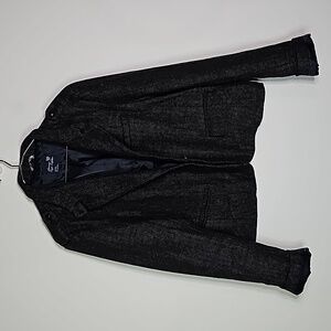 American Eagle XL black and gray wool blazer